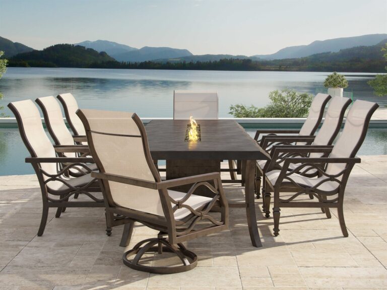 Rust Resistant Patio Table and Chairs for Lasting Outdoor Beauty and Strength